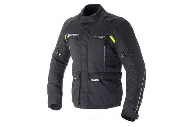 Geaca Moto Seventy Touring SD-JT41 negru/galben fluor XL - Motoboom.ro